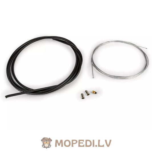 Throttle Cable Kit universal 1.2mm x 2 meters Motoforce Racing black