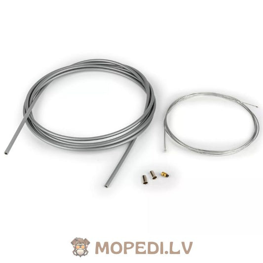 Throttle Cable Kit universal 1.2mm x 2 meters Motoforce Racing grey