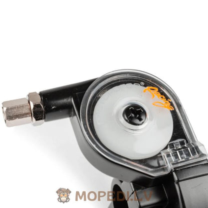 Motoforce Racing quick action throttle grip black with rubber grips