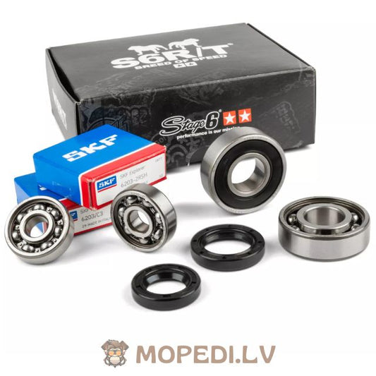 Bearing Set gearbox Stage6 HQ Minarelli